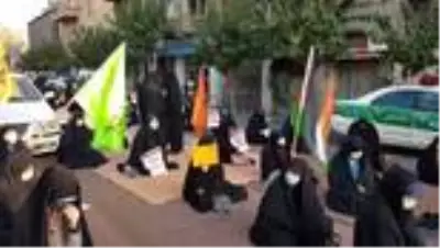 Son dakika haberi... - Macron, Fransa'nın Tahran Büyükelçiliği önünde protesto edildi Son dakika haberi... - Macron, Fransa'nın Tahran Büyükelçiliği önünde protesto edildi
