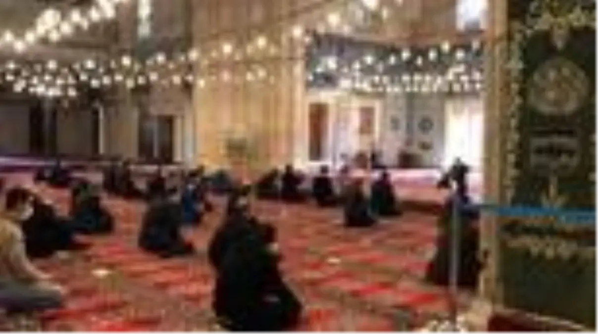 Son dakika haberleri... Öğrencilerden Selimiye Camisi'nde Mevlit Kandili programı