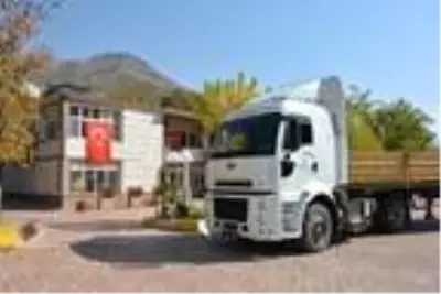 Ordu Büyükşehir Belediyesi'nden Şemdinli Belediyesi'ne malzeme desteği Ordu Büyükşehir Belediyesi'nden Şemdinli Belediyesi'ne malzeme desteği