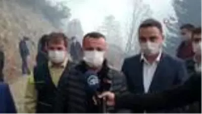 Örümcek Ormanları'ndaki yangın kontrol altına alınma seviyesine geldi- Gümüşhane Valisi Kamuran Taşbilek: - 'Yangın şuan itibariyle kontrol altına... Örümcek Ormanları'ndaki yangın kontrol altına alınma seviyesine geldi- Gümüşhane Valisi Kamuran Taşbilek: - 'Yangın şuan itibariyle kontrol altına...