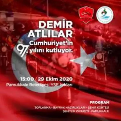 Pamukkale Belediyesi'nden 29 Ekim'e özel bir birinden çeşitli etkinlikler Pamukkale Belediyesi'nden 29 Ekim'e özel bir birinden çeşitli etkinlikler