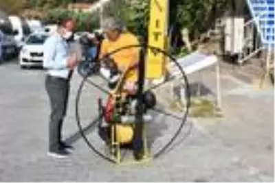 Paramotor kullanımı için 50 uçuş gerekiyor, havada 3 saat kalabiliyor Paramotor kullanımı için 50 uçuş gerekiyor, havada 3 saat kalabiliyor