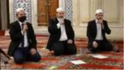 Selimiye Camii'nde Mevlit Kandili coşkusu Selimiye Camii'nde Mevlit Kandili coşkusu