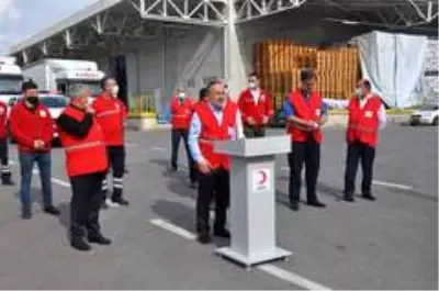 Türk Kızılayı'ndan Azerbaycan'a yardım eli Türk Kızılayı'ndan Azerbaycan'a yardım eli