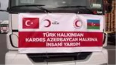 Türk Kızılayı'ndan Azerbaycan'a yardım eli Türk Kızılayı'ndan Azerbaycan'a yardım eli