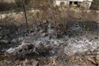 Yangının acı yüzü gün aydınlanınca ortaya çıktı Yangının acı yüzü gün aydınlanınca ortaya çıktı