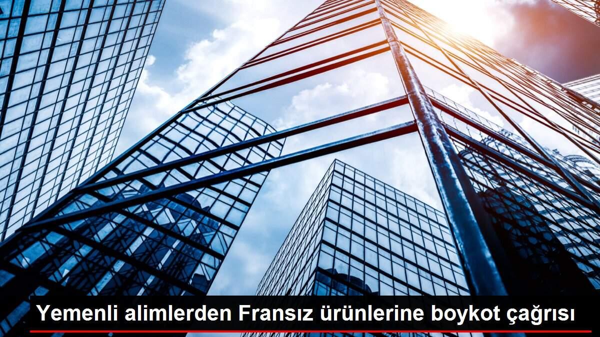 Yemenli alimlerden Fransız ürünlerine boykot çağrısı Yemenli alimlerden Fransız ürünlerine boykot çağrısı