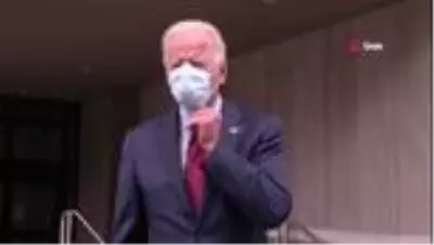 ABD'de Demokratların başkan adayı Biden oyunu kullandı ABD'de Demokratların başkan adayı Biden oyunu kullandı