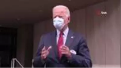 ABD'de Demokratların başkan adayı Biden oyunu kullandı ABD'de Demokratların başkan adayı Biden oyunu kullandı