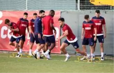 Alanyaspor, Göztepe maçı hazırlıklarına devam etti Alanyaspor, Göztepe maçı hazırlıklarına devam etti