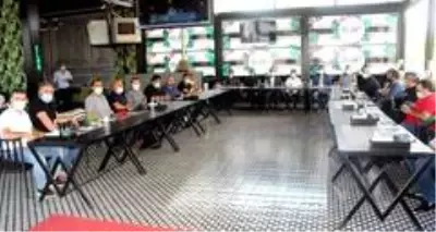 Başkan Aybak basınla bir araya geldi Başkan Aybak basınla bir araya geldi