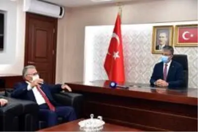 Başkanlardan Çopuroğlu'na 'Hayırlı Olsun' ziyareti Başkanlardan Çopuroğlu'na 'Hayırlı Olsun' ziyareti