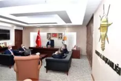 Başkanlardan Çopuroğlu'na 'Hayırlı Olsun' ziyareti Başkanlardan Çopuroğlu'na 'Hayırlı Olsun' ziyareti