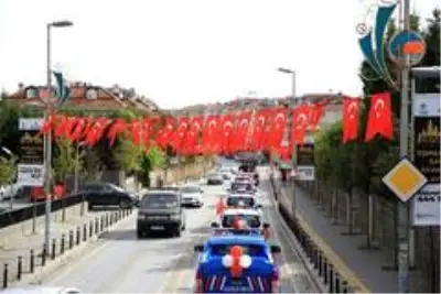 Çekmeköy'de 29 Ekim Cumhuriyet Bayramı Türk bayraklı konvoy ile kutlandı Çekmeköy'de 29 Ekim Cumhuriyet Bayramı Türk bayraklı konvoy ile kutlandı