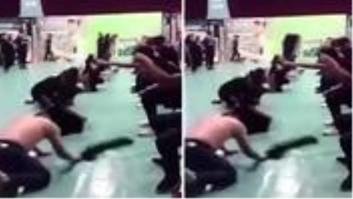 Çinli şirket, dayanıklılıklarını artırmak için çalışanlarına kendi kendilerini tokatlattı