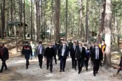 Dipsizgöl Tabiat Parkında çalışmalar devam ediyor