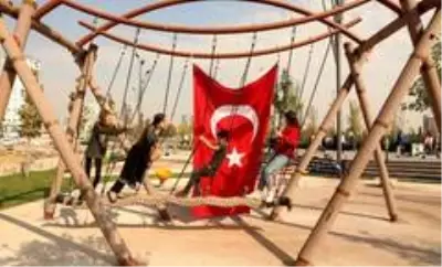 Diyarbakırlı çocuk ve gençlerden spor şöleni coşkusu Diyarbakırlı çocuk ve gençlerden spor şöleni coşkusu