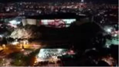 Gaziantep Kalesi'nde ışık ve ses gösterisi Gaziantep Kalesi'nde ışık ve ses gösterisi
