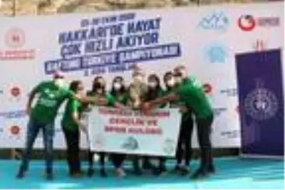 Hakkari'de düzenlenen Türkiye Rafting Şampiyonası sona erdi Hakkari'de düzenlenen Türkiye Rafting Şampiyonası sona erdi