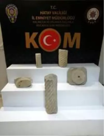 Hatay'da tarihi eser operasyonu Hatay'da tarihi eser operasyonu