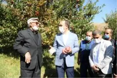 Kapalı Çarşı esnafıyken İran sınırındaki bahçesiyle örnek oldu Kapalı Çarşı esnafıyken İran sınırındaki bahçesiyle örnek oldu