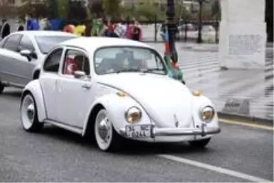Keçiören'de klasik otomobillerden '29 Ekim Cumhuriyet Bayramı' konvoyu Keçiören'de klasik otomobillerden '29 Ekim Cumhuriyet Bayramı' konvoyu