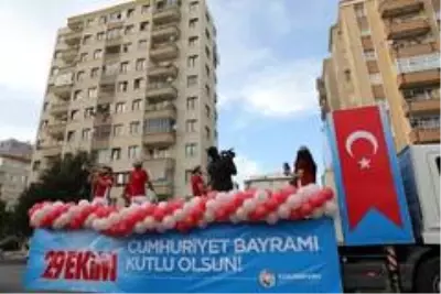 Kocasinan'da 29 Ekim coşkusu Kocasinan'da 29 Ekim coşkusu