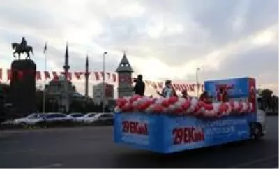 Kocasinan'da 29 Ekim coşkusu Kocasinan'da 29 Ekim coşkusu