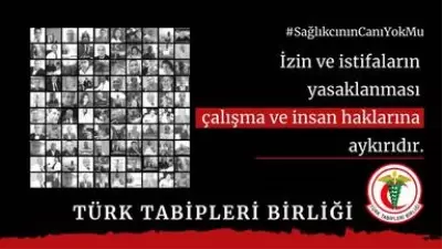 Sağlık meslek örgütlerinden istifa ve izin yasağına tepki: 'Salgını yönetemeyerek sağlık çalışanlarının tükenmesine sebep oluyorsunuz' Sağlık meslek örgütlerinden istifa ve izin yasağına tepki: 'Salgını yönetemeyerek sağlık çalışanlarının tükenmesine sebep oluyorsunuz'
