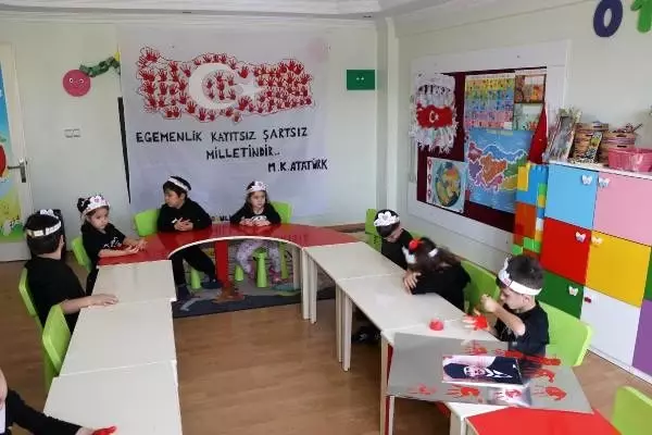 Son dakika: Miniklerin Cumhuriyet Bayramı için yaptıkları görseller beğeni topladı