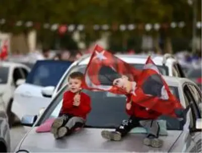 Muratpaşa'da 29 Ekim kutlamasında muhteşem tablo Muratpaşa'da 29 Ekim kutlamasında muhteşem tablo
