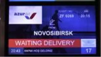Rus Azur Havayolları'nın Novosibirsk-İstanbul charter seferleri başladı Rus Azur Havayolları'nın Novosibirsk-İstanbul charter seferleri başladı