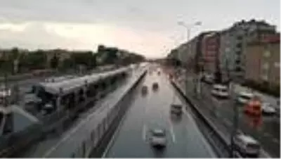 İstanbul'un Avrupa Yakası'nda sağanak etkili oldu İstanbul'un Avrupa Yakası'nda sağanak etkili oldu