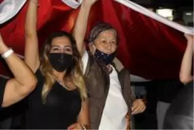 Samsun'da fener alayı yürüyüşü Samsun'da fener alayı yürüyüşü