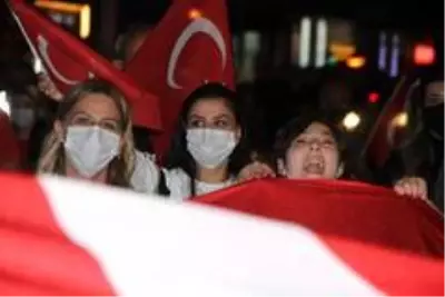 Samsun'da fener alayı yürüyüşü Samsun'da fener alayı yürüyüşü