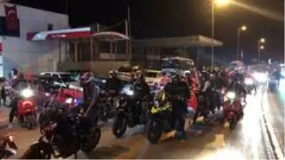 Sinop'ta 29 Ekim Cumhuriyet Bayramı konvoyu Sinop'ta 29 Ekim Cumhuriyet Bayramı konvoyu