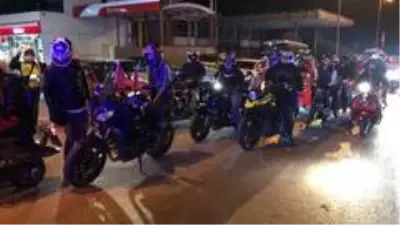 Sinop'ta 29 Ekim Cumhuriyet Bayramı konvoyu Sinop'ta 29 Ekim Cumhuriyet Bayramı konvoyu