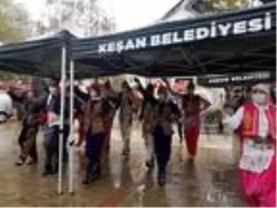 Trakya'da 29 Ekim coşkusu, yağmur altında kutlandı