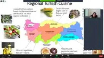 ABD'li öğrencilere Türk mutfağı anlatıldı ABD'li öğrencilere Türk mutfağı anlatıldı