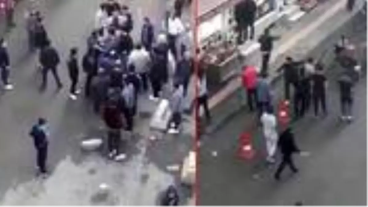 Alacak verecek tartışması meydan kavgasına dönüştü! Silah ve sporlar havada uçuştu