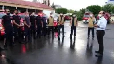 Antalya'dan İzmir'e arama kurtarma ekibi Antalya'dan İzmir'e arama kurtarma ekibi