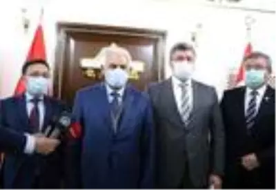 Binali Yıldırım'dan '81 İl 81 Anaokulu' projesi kapsamında anaokulu açılışı Binali Yıldırım'dan '81 İl 81 Anaokulu' projesi kapsamında anaokulu açılışı
