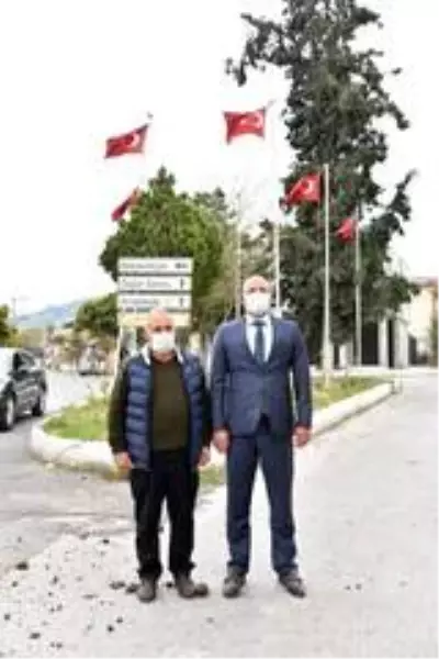 Büyükşehirden Halitpaşa Mahallesi'ne sıcak asfalt Büyükşehirden Halitpaşa Mahallesi'ne sıcak asfalt