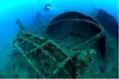 Çanakkale'de 105 yıllık batıklar, dalış turizmine açılıyor Çanakkale'de 105 yıllık batıklar, dalış turizmine açılıyor