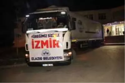 Deprem bölgesi Elazığ'dan İzmir'e yardım Deprem bölgesi Elazığ'dan İzmir'e yardım