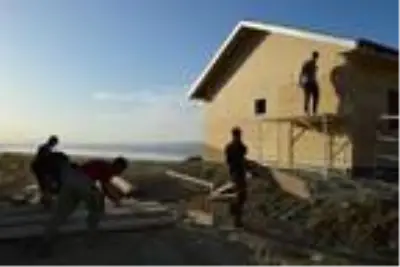 Elazığ'da köy konutlarının inşası sürüyor Elazığ'da köy konutlarının inşası sürüyor