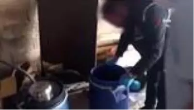 Giresun'da bin 60 litre sahte içki daha ele geçirildi Giresun'da bin 60 litre sahte içki daha ele geçirildi