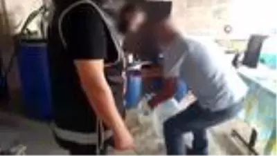 Giresun'da bin 60 litre sahte içki daha ele geçirildi Giresun'da bin 60 litre sahte içki daha ele geçirildi