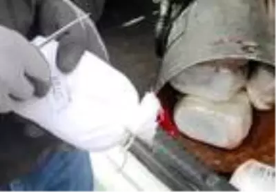 'Stark', LPG tankındaki 14 kilo 700 gram esrarı buldu 'Stark', LPG tankındaki 14 kilo 700 gram esrarı buldu