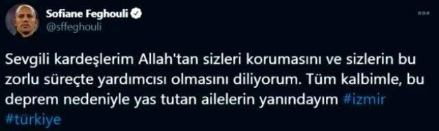 Süper Lig'in yıldızları deprem paylaşımlarıyla Türkiye'nin acısına ortak oldu Süper Lig'in yıldızları deprem paylaşımlarıyla Türkiye'nin acısına ortak oldu